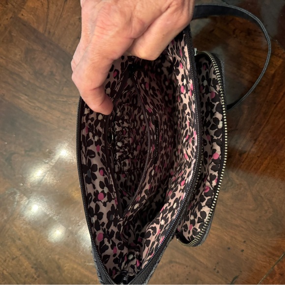 Vera Bradley All Navy Denim Crossbody - Picture 4 of 10